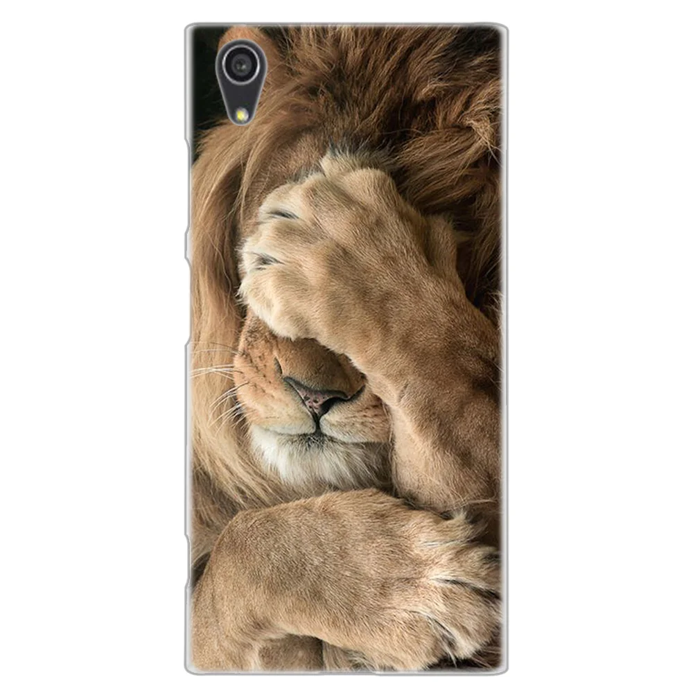 01 Модный чехол MLLSE с изображением Львов для sony Xperia X XA XA1 XA2 Plus XA3 XZ XZ1 XZ2 XZ3 XZ4 Compact L1 L2 L3 - Цвет: 01