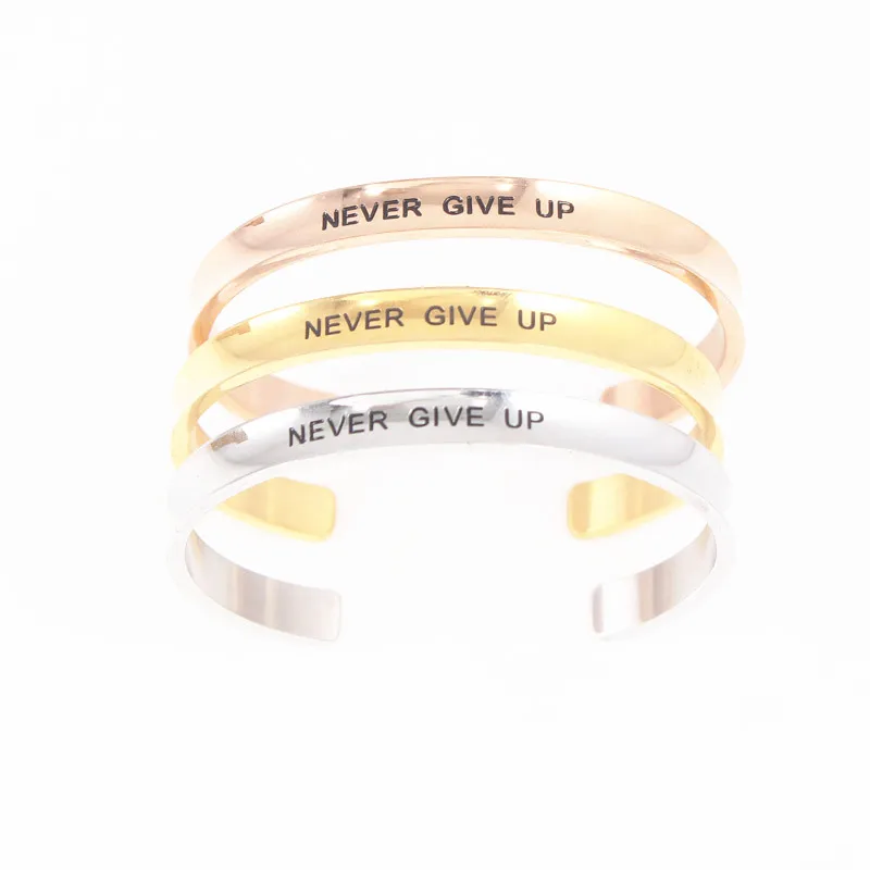 3Pcs/lot &quotInfinite Love&quot Positive Inspirational Bracelet Stainless Steel Personalized Bangle Hairband for Women Jewelry | Украшения