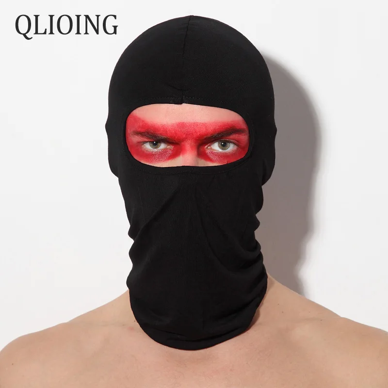 Уличная Балаклава из лайкры защита от УФ лучей маска на все лицо головной убор