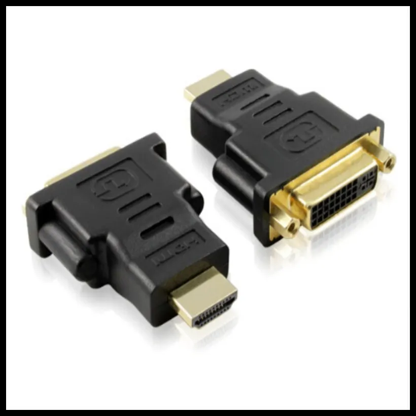 Новый Женский конвертер с 24 + 5 контактами на HDMI адаптер DVI поддержкой 480p 720p1080p для