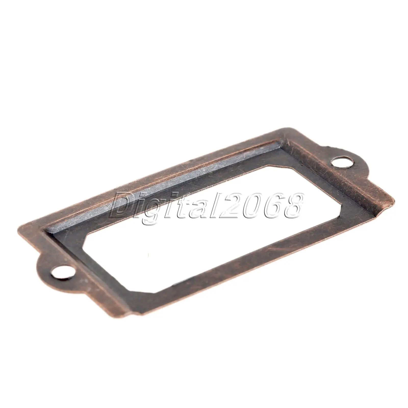 12 шт. латунные металлические этикетки 70x33 мм|label pull frame|label pulllabel holders for drawers |