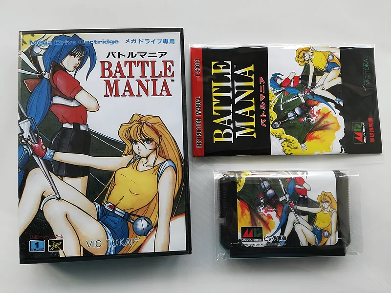Игра MD: BATTLE MANIA (японская версия! Коробка + инструкция картридж!)|Игры для консолей|