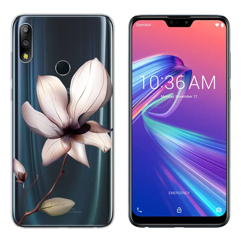 Чехол для Asus ZB631KL Zenfone Max Pro M2 силиконовый ZB633KL прозрачный ZB 631KL мягкий TPU ZB633 KL Fundas |