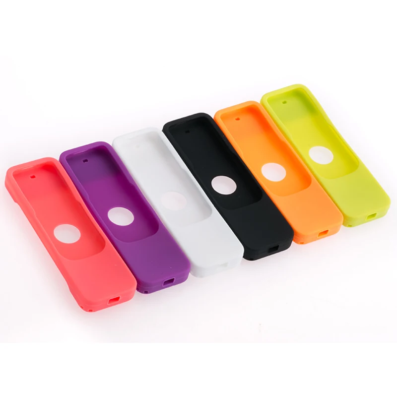 Высококачественный цветной силиконовый защитный чехол для Apple TV 4 пульт