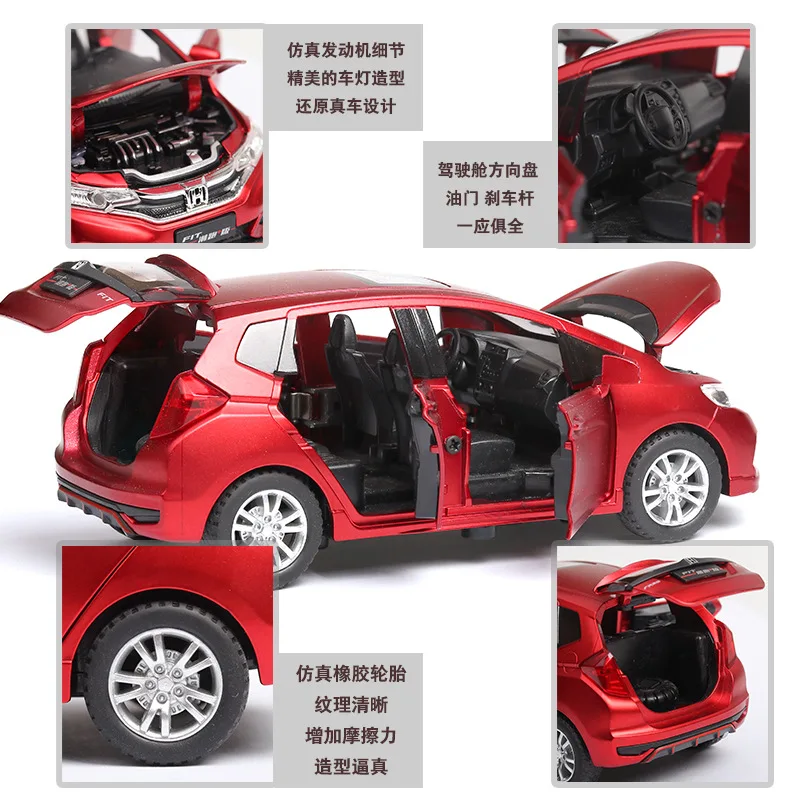 Литая модель автомобиля Honda 1:32 из металлического сплава имитация автомобили