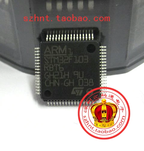 (20PCS) Chip new original microprocessor LQFP64 STM32F103RBT6 | Электронные компоненты и принадлежности