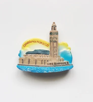 Марокканские магниты на холодильник Марракеш Касабланка 3D Магнитные наклейки