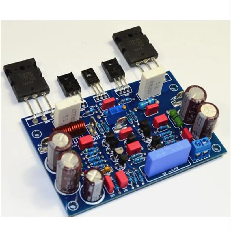 CM-2 полный сплит симметричный дизайн HiFi fever TTA1943 TTC5200 120 Вт+ 120 Вт класс AB Плата усилителя