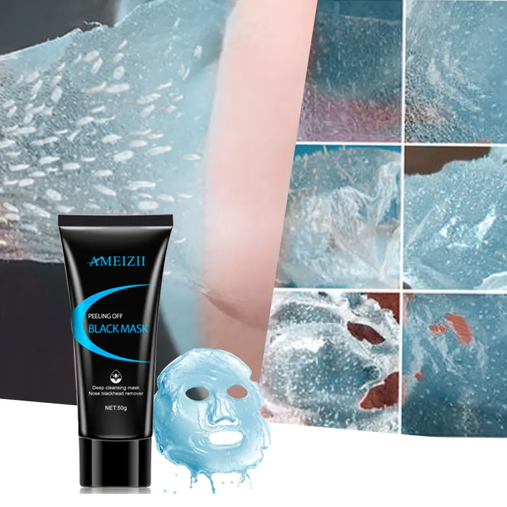AMEIZII Очищающая черная маска для удаления черных точек маски носа лечение акне