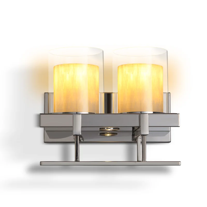 Промышленный ветер современный подсвечник настенный светильник стекло