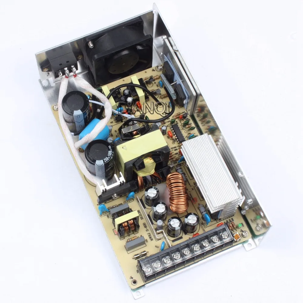 DIANQI 600W 12V 50A 220V вход одиночный выход импульсный источник питания AC к DC S-600-12 |