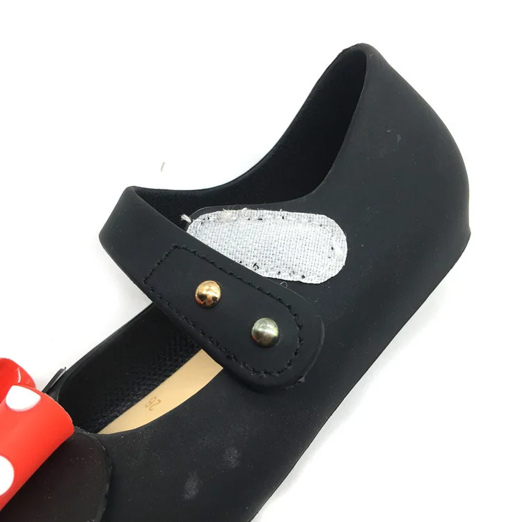 Dollplus/сандалии для маленьких девочек; новые модные пляжные сандалии с бантом для девочек; детская обувь; милая прозрачная обувь для девочек; 24-29