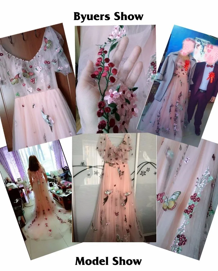 Vestidos De Novia роскошные розовые пляжные свадебные платья бабочка птица вышивка фотография сексуальное свадебное платье реальные фотографии