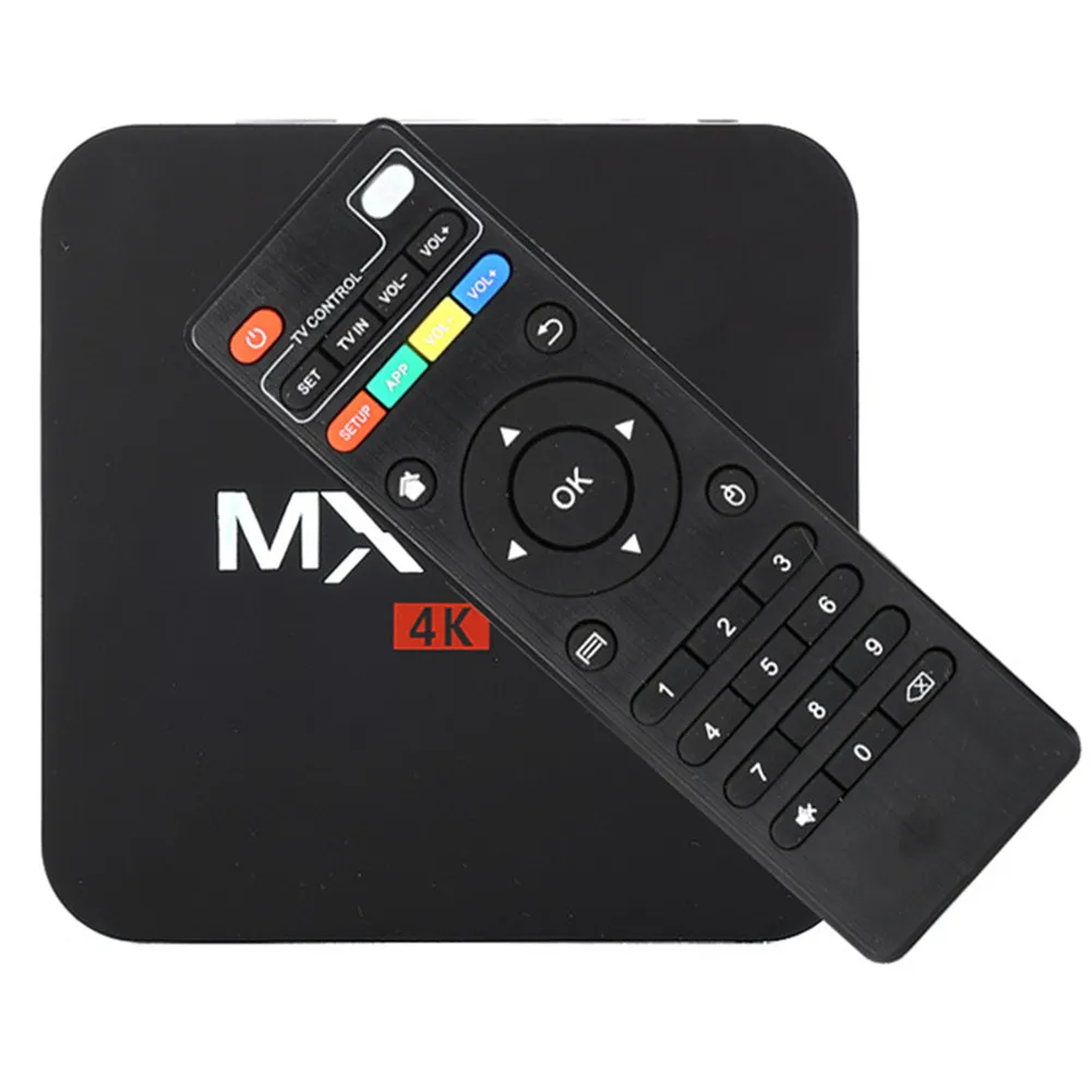 10 шт. [MX PRO] H.265 4K Поддержка 1 ГБ DDR3 8 eMMC Quad Core Smart Android 6 0 Rockchip RK3229 TV Box MX Pro | Электроника