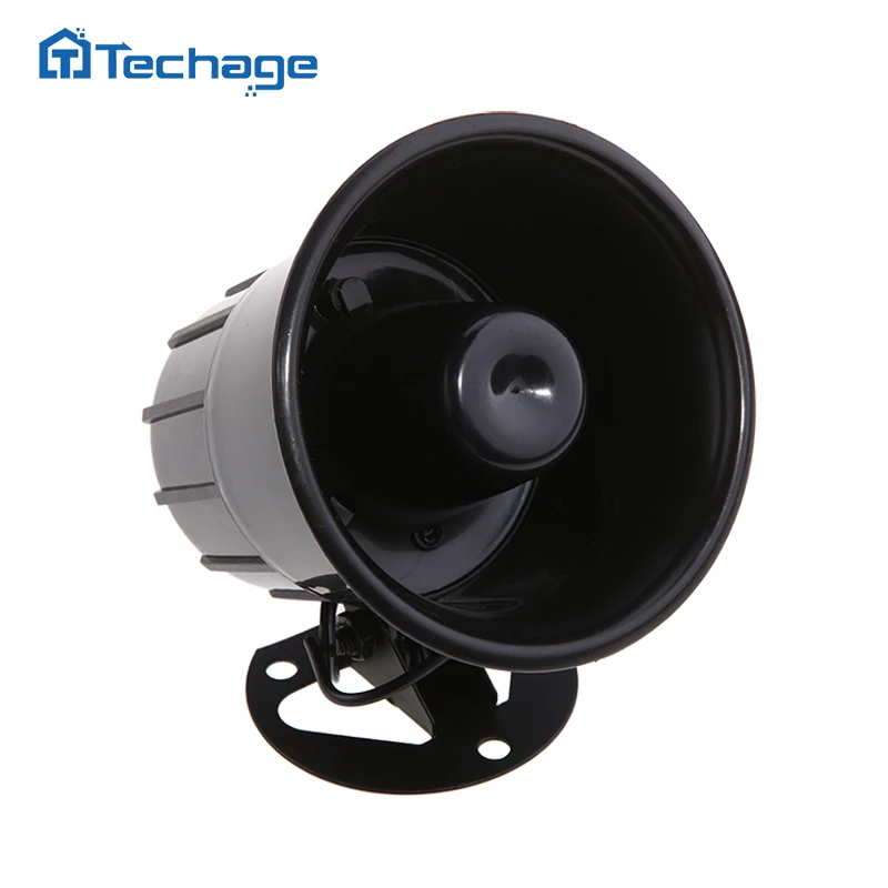 Techage S6 GSM GPRS PSTN Беспроводная сигнализация комплект PIR детектор движения умный датчик домашняя охранная сигнализация