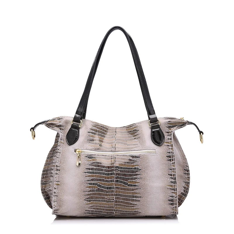 REALER аллигатора для женщин пояса из натуральной кожи сумки на плечо высокое качество крокодил узор кожаные сумочки женская сумка