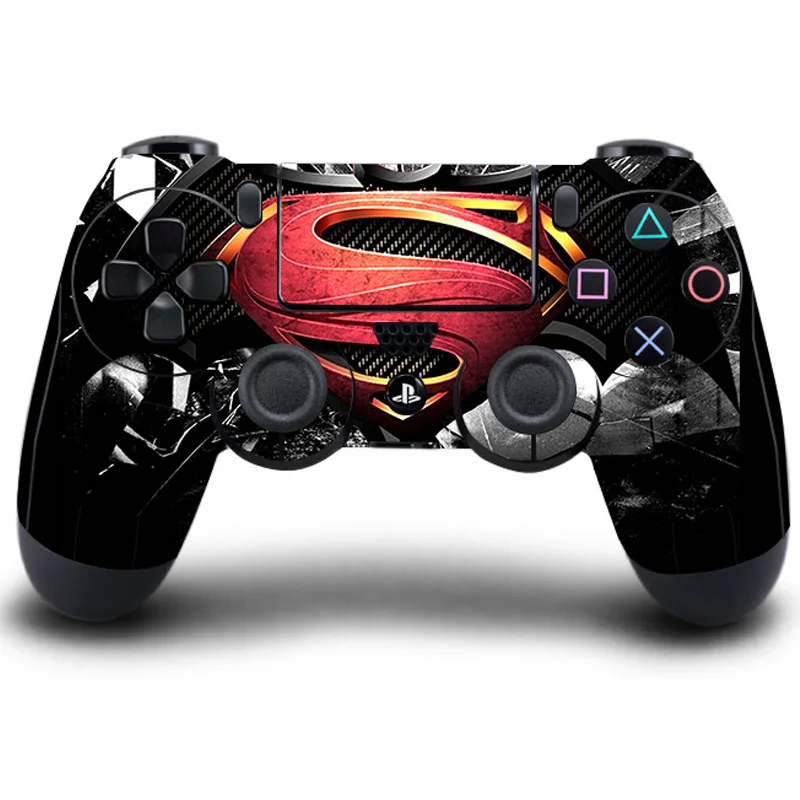 Style05 HOMEREALLY классический PS4 контроллер кожи Супермен против наклейка "Бэтмен" Крышка для Игровые приставки 4 Беспроводной контроллер кожи PS4 аксессуар - Цвет: Style05