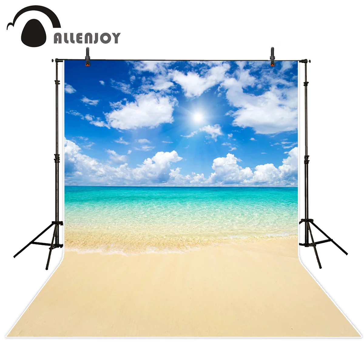 Allenjoy фоны для фотосъемки голубое небо море пляж Солнечный летний праздник