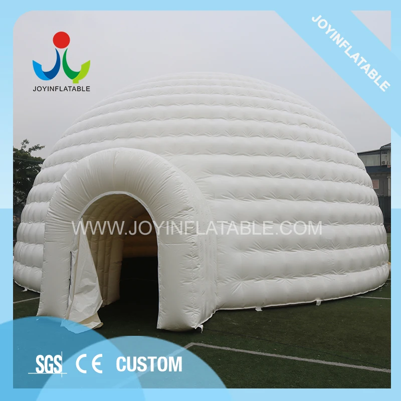 Надувная водонепроницаемая купольная палатка igloo диаметром 16 м для спорта на