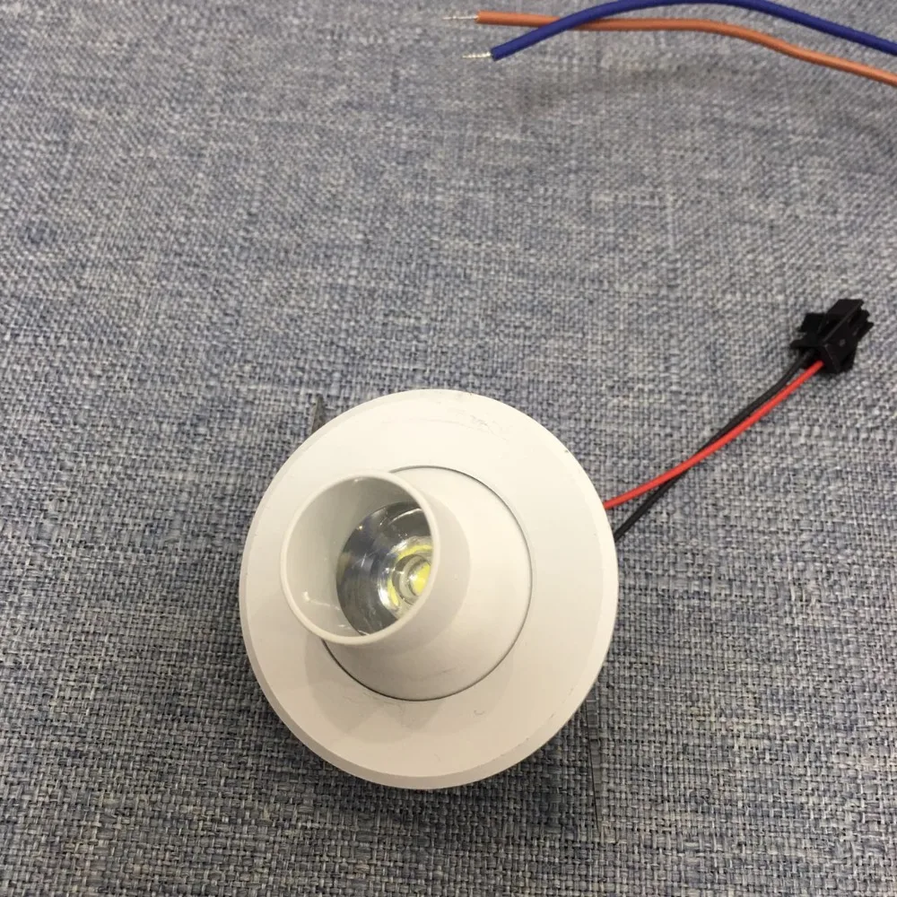 3 Вт DC12V стене пятно света 10 шт./лот Регулируемая шаг светодиодный Светильник