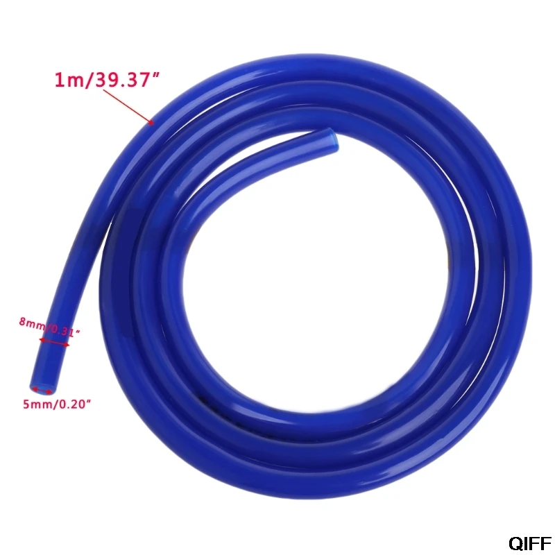 1 м Мотоцикл Велосипед Топливный Газ масло доставка труба шланг бензиновая 5 мм I/D