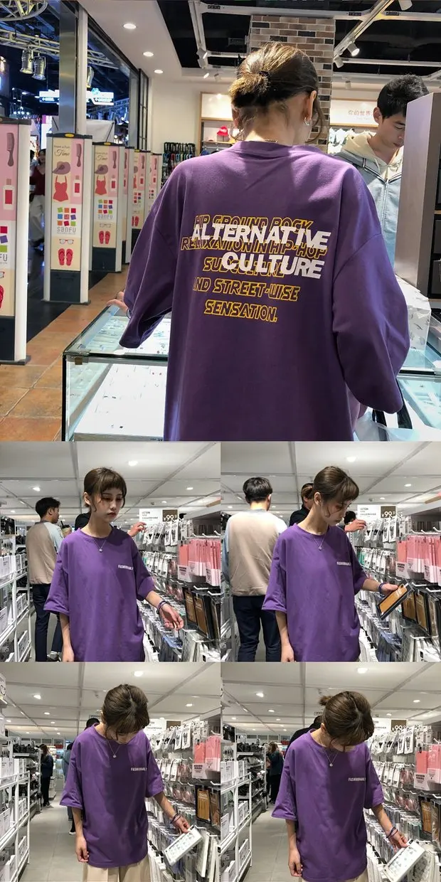 YouGeMan весна лето корейский стиль Ulzzang Harajuku Письмо печати все-матч короткий рукав Футболка для женщин Повседневная рубашка Топ