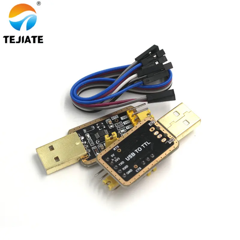 CH340E мини модуль последовательного порта PL2303 CH340 RS232 к TTL обновления USB