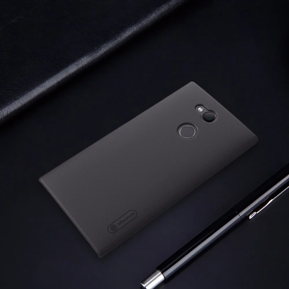 Матовый защитный чехол NILLKIN для Sony Xperia L2 матовый с защитой экрана | Мобильные
