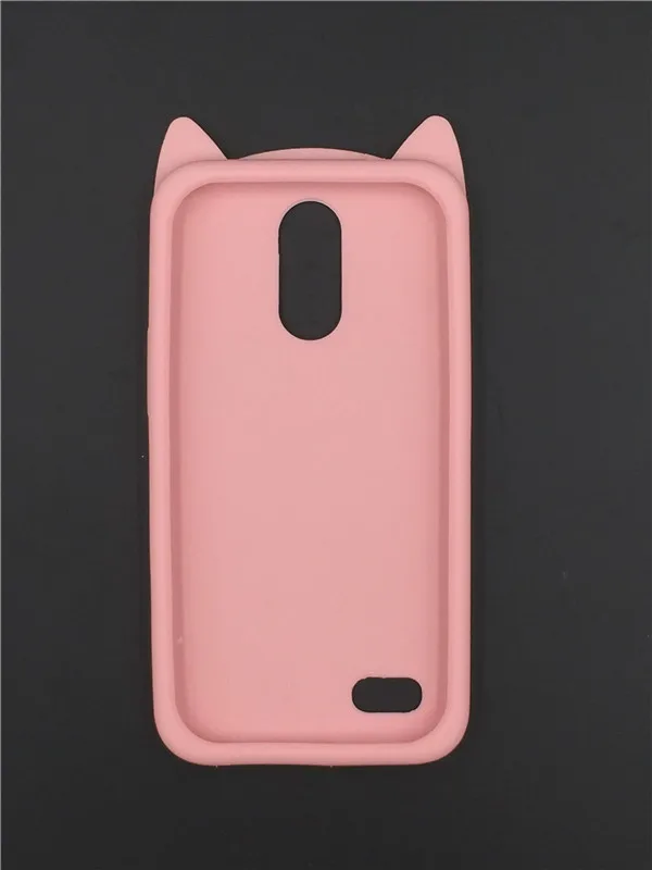 Для LG K4 2017 Мягкий силиконовый чехол для телефона 5 0 дюймов 3D мультфильм улыбка