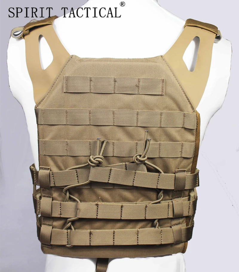 SPIRIT Тактический джемпер Перевозчик жилет cordura, тактическая JPC жилет упрощенная версия боевое снаряжение для страйкбола