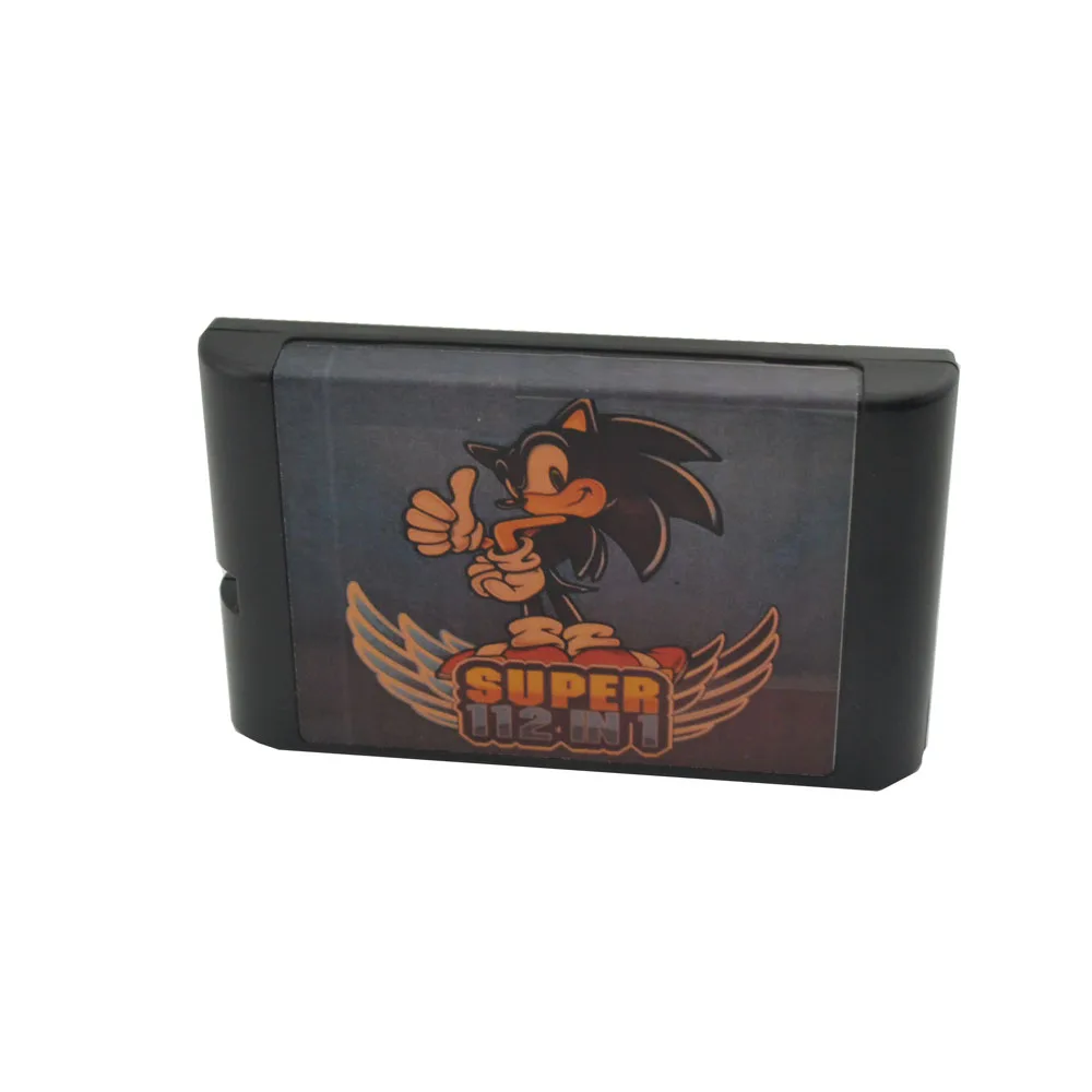 Игровой картридж 112 в 1 16 битная игровая карта MD только для Sega Mega Drive Genesis|Запасные