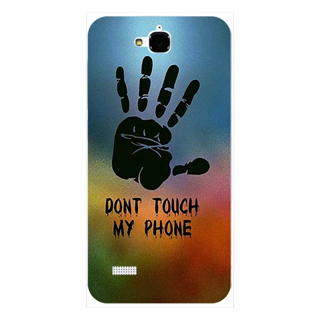 L115 Чехол для huawei Honor 3C Lite/Honor 3C Play/Honor Holly Hol-U19, силиконовый чехол с цветочным принтом, милый чехол для телефона с рисунком в виде животного - Цвет: L115