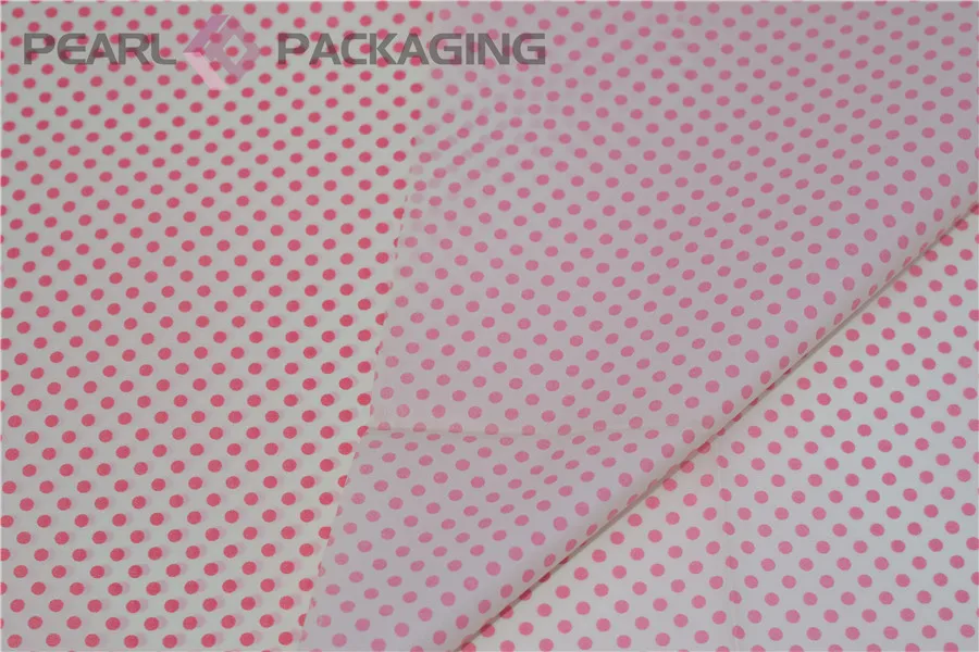 500 шт. Современная винтажная оберточная бумага в красный горошек для подарков