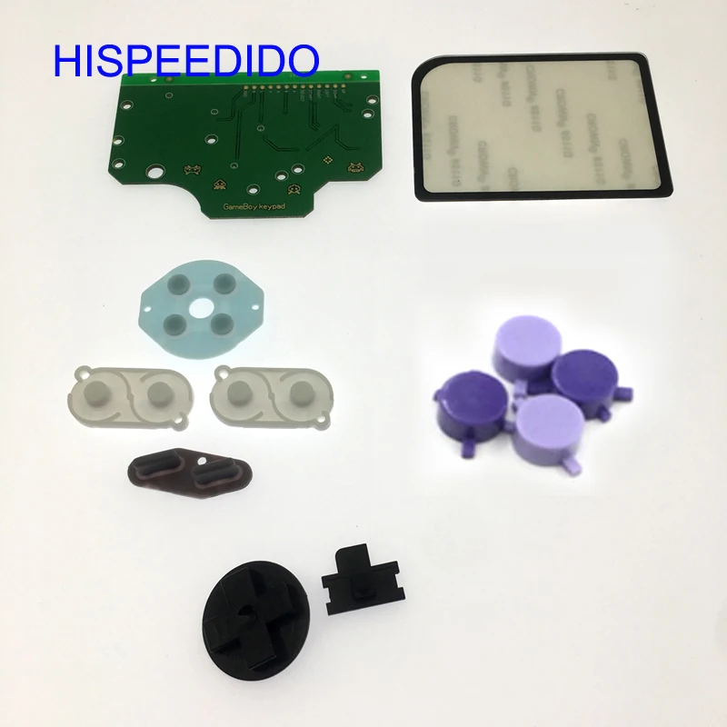 HISPEEDIDO GB DMG GBO A B Кнопка и кремний выбор пусковой резины для Raspberry Pi Zero PCB платы