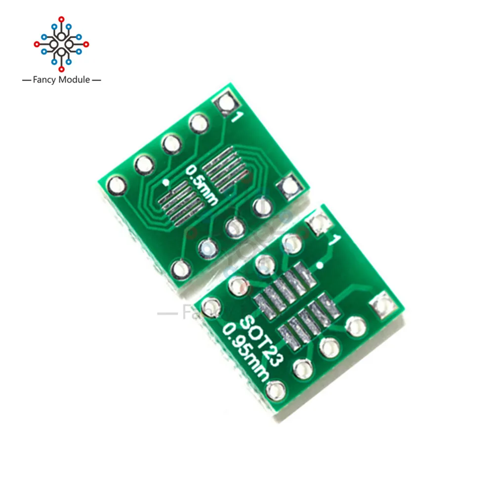10 шт. IC SOT23 SSOP10 MSOP10 UMAX до 0 5/0 95 мм DIP адаптер PCB преобразователь платы|ic adapter board|ic dipic |
