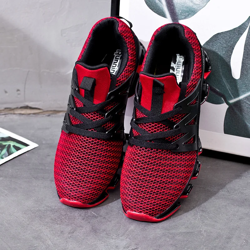 

New The Blade Men Running Shoes Summer Breathable Mesh Sport Shoes Men Sneakers Cushioning Outdoor Professional Training Shoes