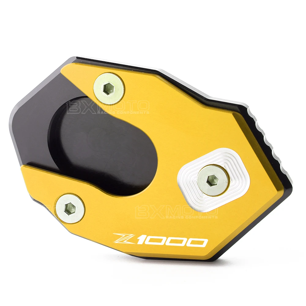

Motorcycle Kickstand Foot Plate Side Stand Extension Pad Enlarge Support Plate cover For kawasaki Z1000R Z1000 Z1000sx 2011-2019