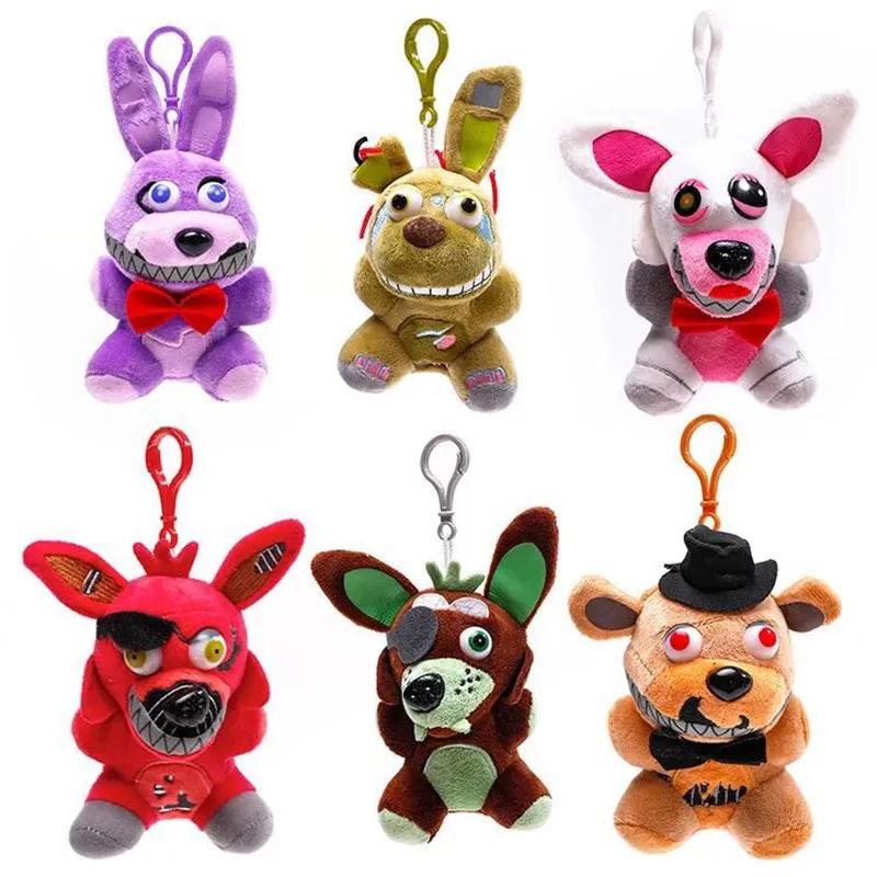 Новые рождественские подарки горячая скидка пять ночей у Фредди 4 FNAF медведь