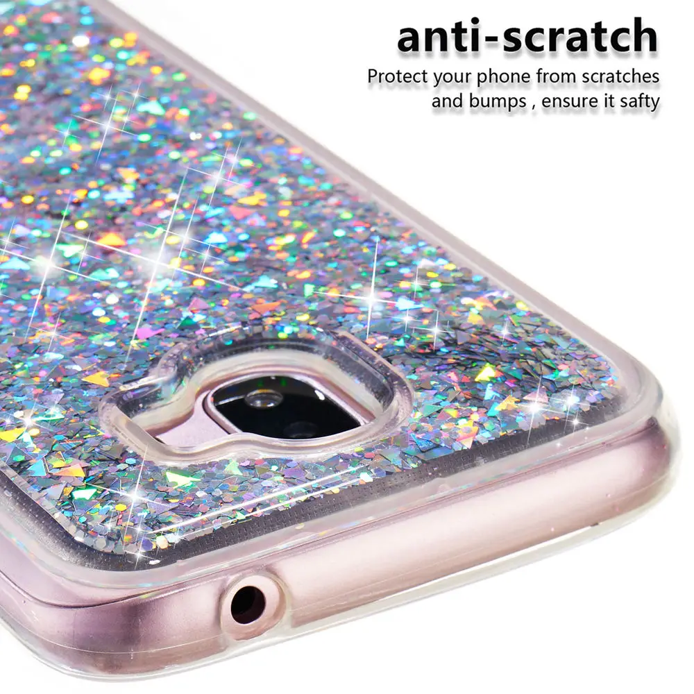 Мягкий чехол-накладка из ТПУ для Samsung Galaxy J2 2018 J250 J250F/DS SM-J250F/DS SM-J250Y Dynamic Liquid Love Heart |