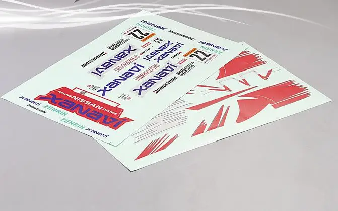 1/10 весы RC ONROAD Racing Drift плоские HPI Kyosho автомобильные наклейки ракушки логотипы NNnissan