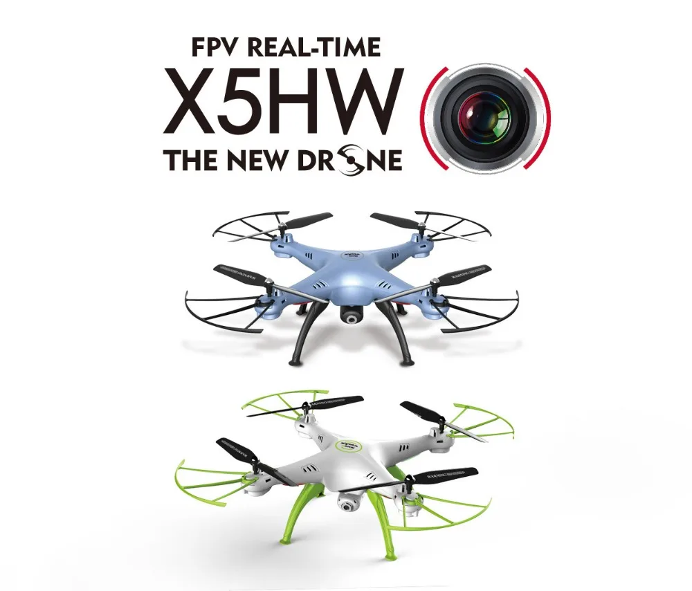Syma X5HW Дрон 2 4G 4CH 6-осевой Квадрокоптер с камерой в режиме реального времени WiFi HD RC