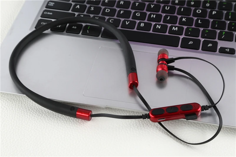 MPLSBO MST11 шейным Bluetooth наушники TF разъем карты MP3 спортивные бас Беспроводной