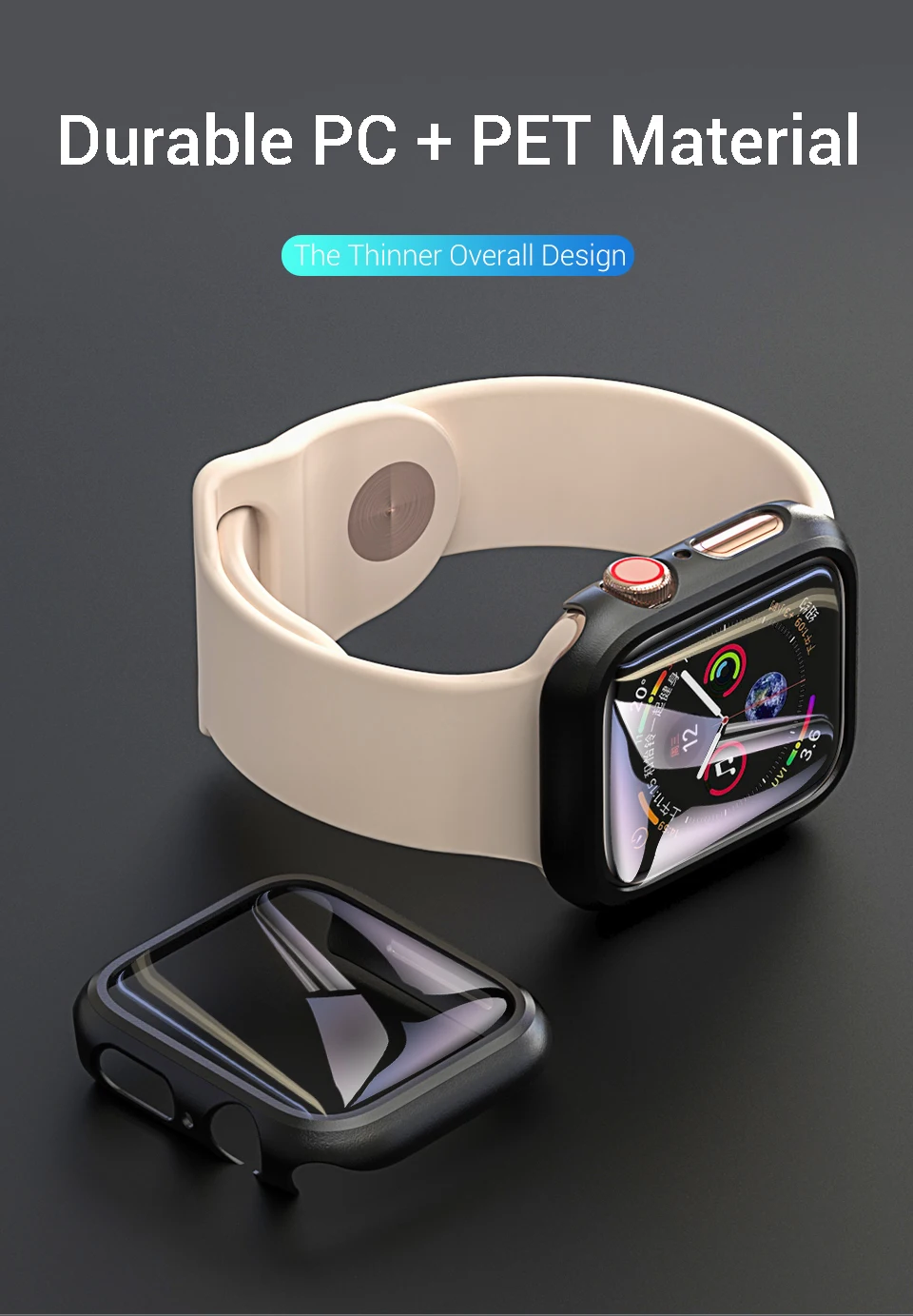 PZOZ для apple watch 4 5 защитный чехол для экрана 40 мм 44 мм мягкая Гидрогелевая пленка 3D полное покрытие для apple watch 1 2 3 часы 38 мм 42 мм