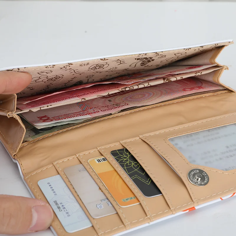 Аниме Кошмар перед Рождеством кошелек Джек Скеллингтон длинный сумка|Женские