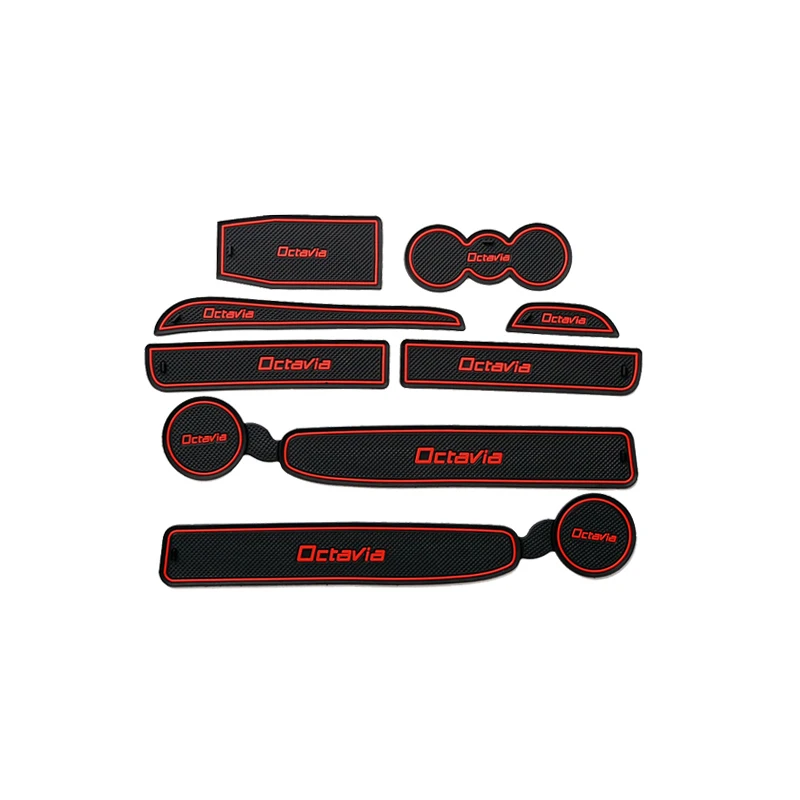 8X автомобильные аксессуары внутренний слот для ворот нескользящий коврик чашки