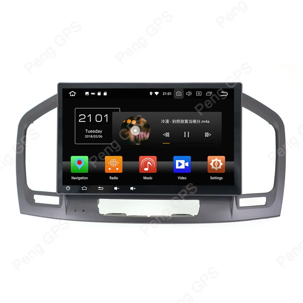 9 дюймов Восьмиядерный Android 8,0 автомобильный радиоприемник для Opel Vauxhall Holden Insignia 2008-2013 gps навигация CD DVD плеер стерео головное устройство
