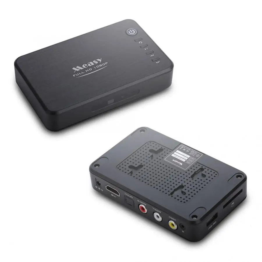 Measy A1HD Full HD 1080P плеер Мультимедиа 3D HDD MKV H.264 HDMI USB HOST SD A1HD поддержка формата Blue-ray дисков