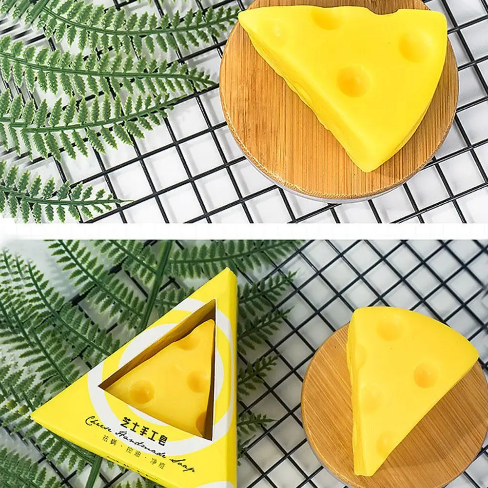 Очищающее мыло ручной работы мини для удаления акне сыра мыльная пена лица