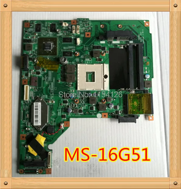 

Laptop Motherboard For MSI MS-16G51 GE620DX GE620 Mainboard DDR3 100% test ok
