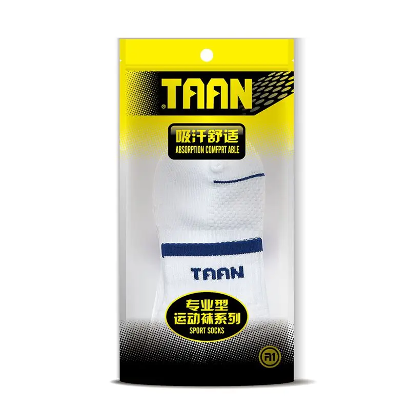 TAAN 3 пары бесплатная доставка мужские спортивные носки для бадминтона тенниса